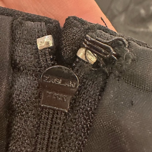 Maggy London Black Floral Sheath Dress, Size 12 - Picture 10 of 11